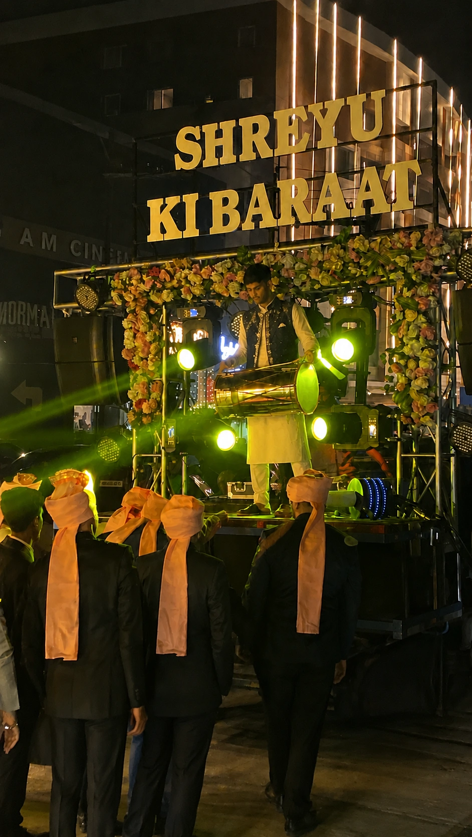 Mobile DJ Setup for Baraat